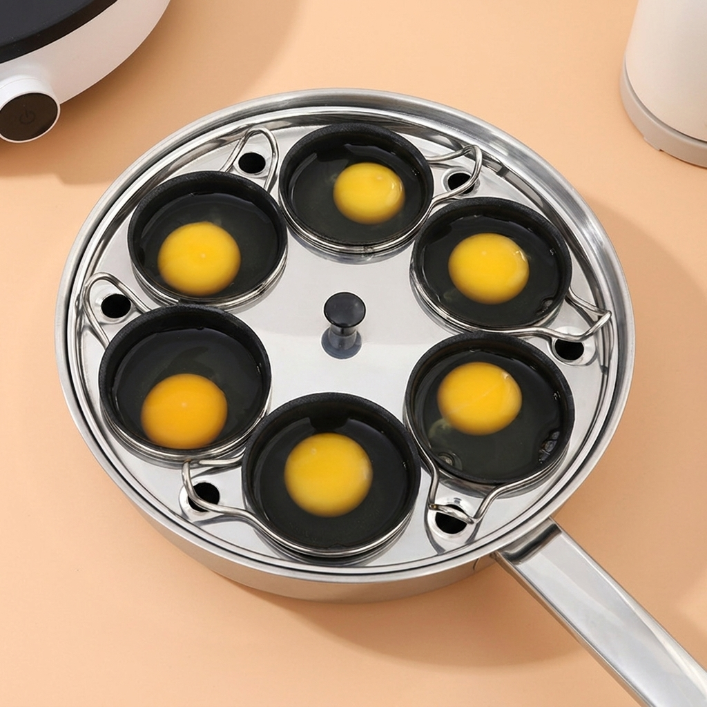 Stainless Steel Egg Steamer Pan