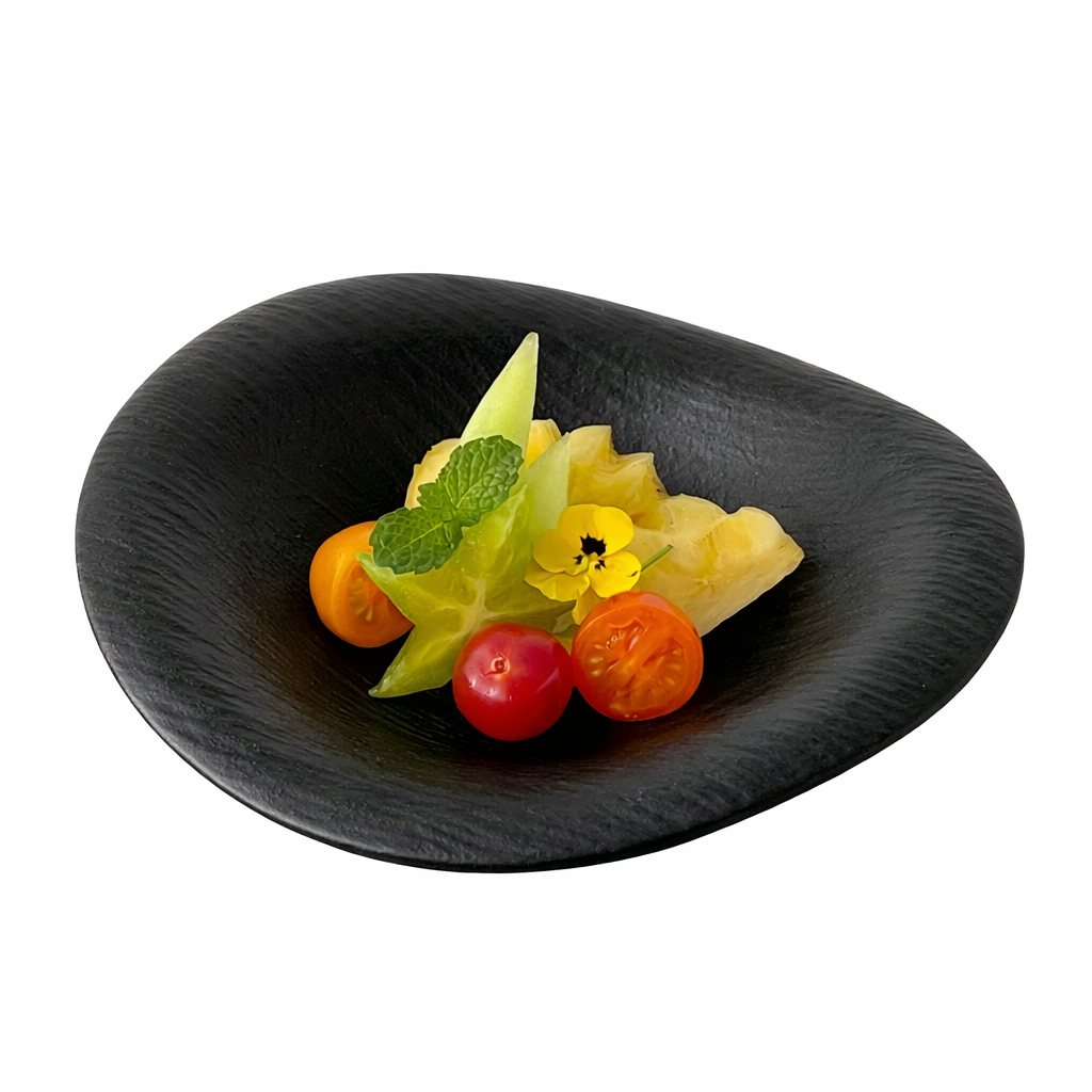 Elegant Irregular Ceramic Bowl